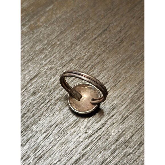 1943 Liberty Dime Ring Sterling Silver Band Size 10- 2.43g - Picture 5 of 6